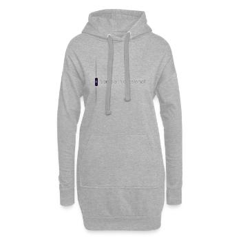 Fader sonore professionnel violet - Sweat-shirt à capuche long Femme - gris chiné - Devant