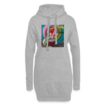 TARGET RANGE - Hoodie Dress - heather grey - Front