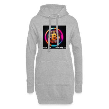 23714913 9790 4482 AA97 9B09B681A2FC - Hoodie-Kleid - Grau meliert - Vorne