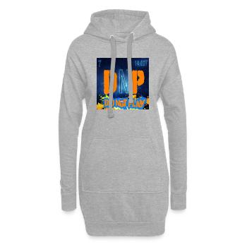 DNP CHEMISTRY - Sweat-shirt à capuche long Femme - gris chiné - Devant