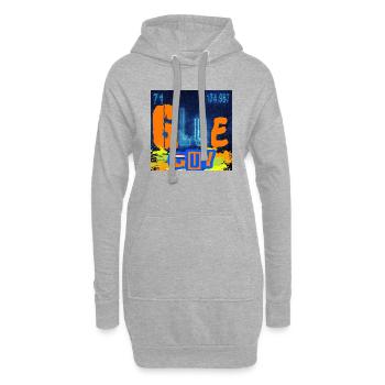 KLEBER KERL CHEMIE - Hoodie-Kleid - Grau meliert - Vorne