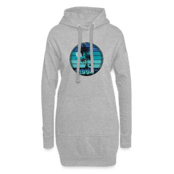 1994 Jahrgang Vintage Geburtstag Geschenk - Hoodie-Kleid - Grau meliert - Vorne