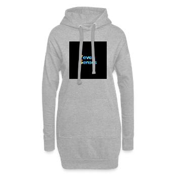 7even Senses - Hoodie-Kleid - Grau meliert - Vorne