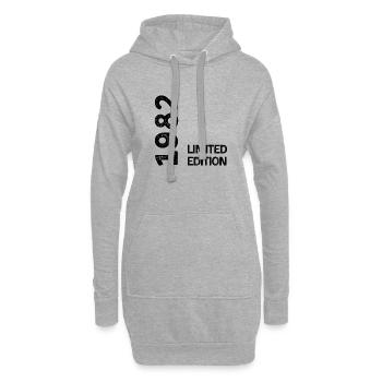 Limitierte Auflage 1982 - Hoodie-Kleid - Grau meliert - Vorne