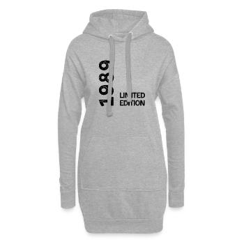 1989 Limitierte Auflage - Hoodie-Kleid - Grau meliert - Vorne