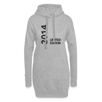 2014 Limitierte Auflage - Hoodie-Kleid - Grau meliert - Vorne