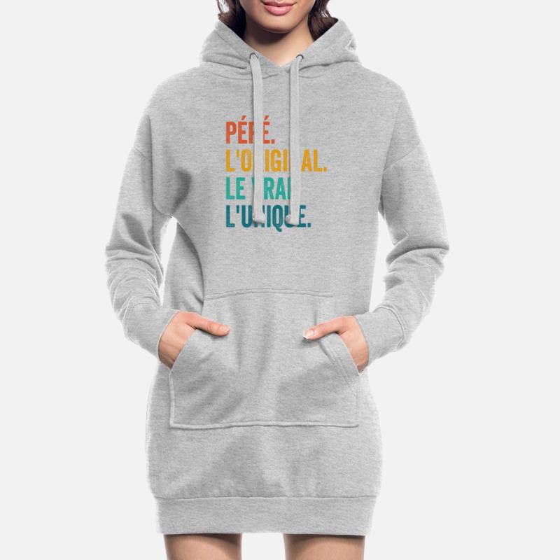 Opa Das Original Das Echte Das Einzigartige Geschenk Hoodie-Kleid