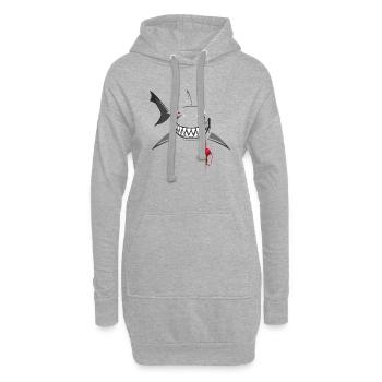 MUSCHi DIVERS 2018 aniMale "Casanova" (front) - Hoodie-Kleid - Grau meliert - Vorne