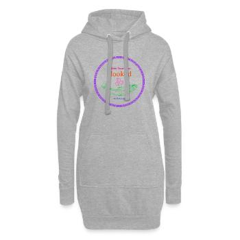 La sensibilisation à l’autisme s’appuie sur la gentillesse - Sweat-shirt à capuche long Femme - gris chiné - Devant