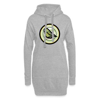Greenfinch - Hoodie Dress - heather grey - Front