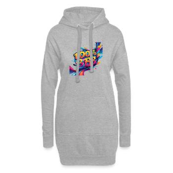 Dinamo zagreb purgeri kroatien bad blue jungs BBB - Hoodie-Kleid - Grau meliert - Vorne