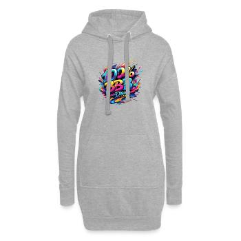 Dinamo zagreb purgeri kroatien bad blue jungs BBB - Hoodie-Kleid - Grau meliert - Vorne