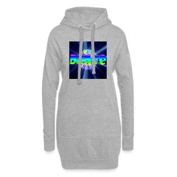 Miro GZ Danse - Sweat-shirt à capuche long Femme - gris chiné - Devant