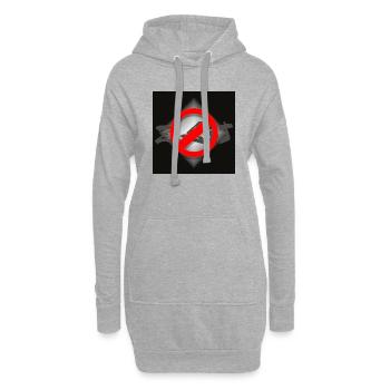 Zeit - Hoodie-Kleid - Grau meliert - Vorne