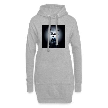 Comme un homme - Sweat-shirt à capuche long Femme - gris chiné - Devant