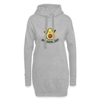 Avo Guten Tag - Hoodie-Kleid - Grau meliert - Vorne