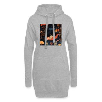 Dream - Hoodie-Kleid - Grau meliert - Vorne