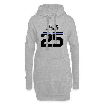 Malle 2025 Trikot - Hoodie-Kleid - Grau meliert - Vorne