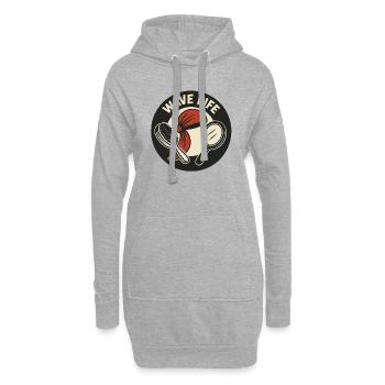 DURAG - Hoodie-Kleid - Grau meliert - Vorne