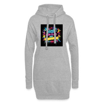 Design élégant de la remise des diplômes 2025 - Parfait - Sweat-shirt à capuche long Femme - gris chiné - Devant