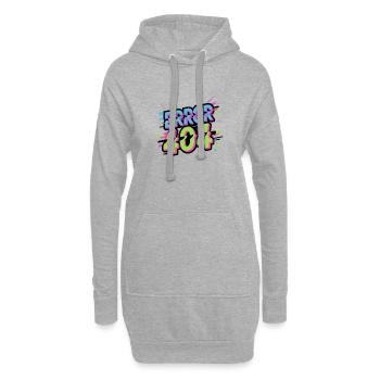 Erreur 404 - Sweat-shirt à capuche long Femme - gris chiné - Devant