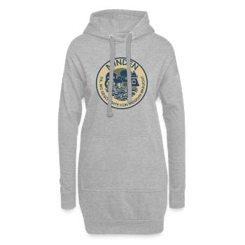 MINDEN – DA, WO GESCHICHTE KEIN MUSEUM BRAUCHT - Hoodie-Kleid - Grau meliert - Vorne