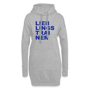Lieblings Trainer - Hoodie-Kleid - Grau meliert - Vorne
