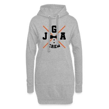 jga crew - Hoodie-Kleid - Grau meliert - Vorne