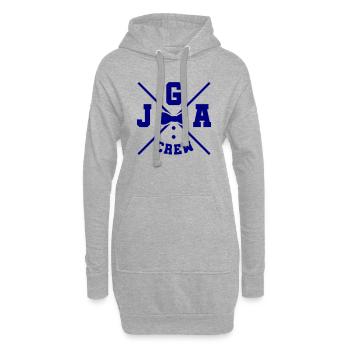 jga crew - Hoodie-Kleid - Grau meliert - Vorne