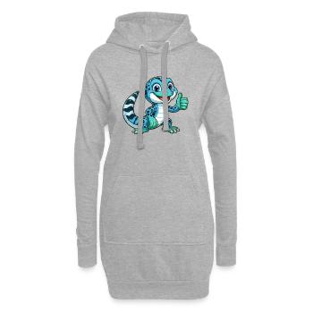 Salamander - Hoodie-Kleid - Grau meliert - Vorne