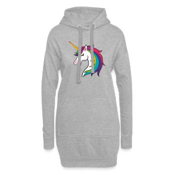 Unicron Evil - Hoodie-Kleid - Grau meliert - Vorne