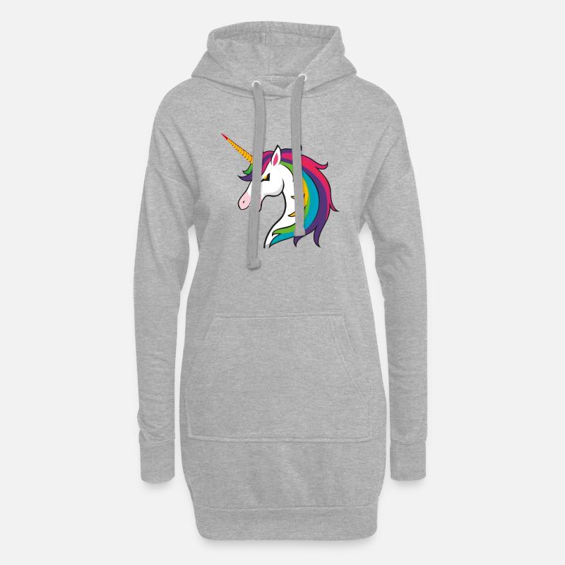Unicron Evil - Hoodie-Kleid - Grau meliert
