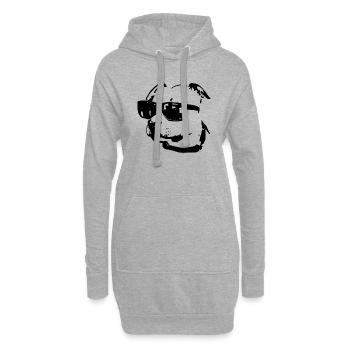 Amstaff - Hoodie-Kleid - Grau meliert - Vorne