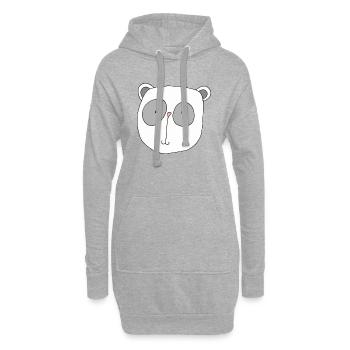 koala bär - Hoodie-Kleid - Grau meliert - Vorne