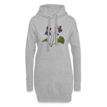 vailchen - Hoodie-Kleid - Grau meliert - Vorne