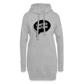 Limited Edition - Hoodie-Kleid - Grau meliert - Vorne