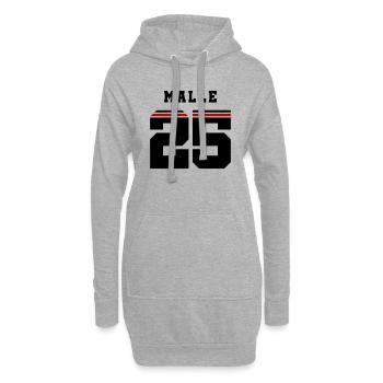 Malle 2025 Trikot - Hoodie-Kleid - Grau meliert - Vorne
