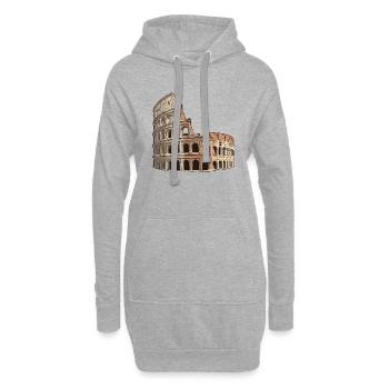 Kolosseum - Hoodie-Kleid - Grau meliert - Vorne