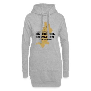 Schwaben | DILLINGEN - Hoodie-Kleid - Grau meliert - Vorne