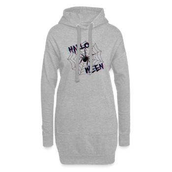 halloween - Hoodie-Kleid - Grau meliert - Vorne