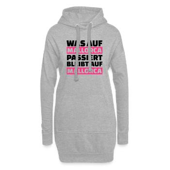 Mallorca - Hoodie-Kleid - Grau meliert - Vorne