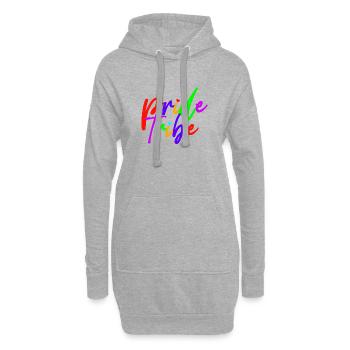 Pride Tribe LGBTQ Gay Pride Rainbow Gay Festival - Hoodie Dress - heather grey - Front
