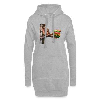Karneval - Xerequê - Hoodie-Kleid - Grau meliert - Vorne