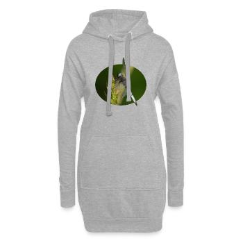 Libelle - Hoodie-Kleid - Grau meliert - Vorne