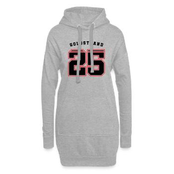 Goldstrand 2025 Trikot - Hoodie-Kleid - Grau meliert - Vorne
