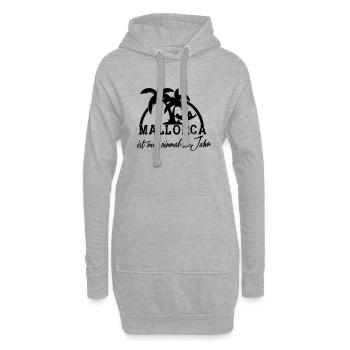 mallorca - Hoodie-Kleid - Grau meliert - Vorne
