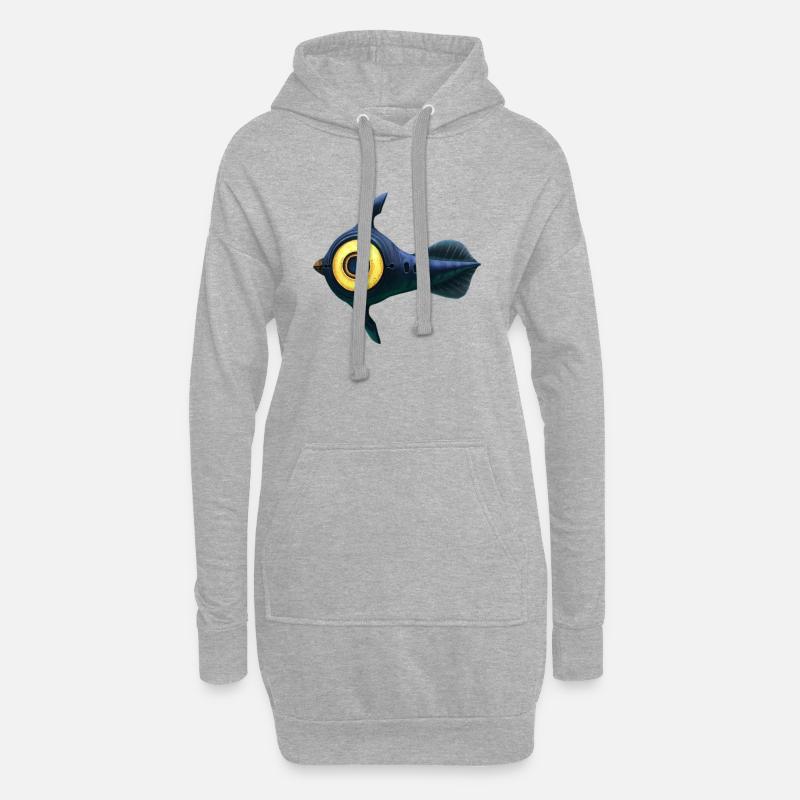 Spanner - Hoodie-Kleid - Grau meliert