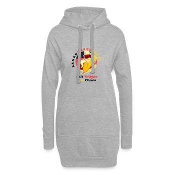 Bananenrepublik Deutschland - Hoodie-Kleid - Grau meliert - Vorne