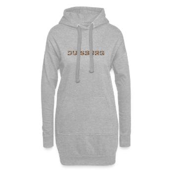 Duisburg Hund - Hoodie-Kleid - Grau meliert - Vorne