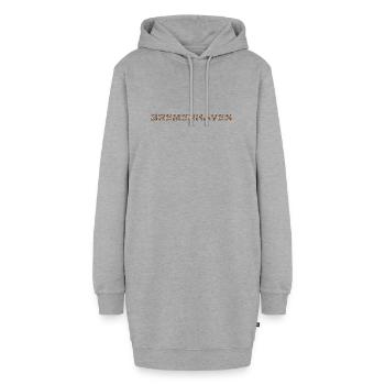 Bremerhaven Hund - Hoodie-Kleid - Grau meliert - Vorne